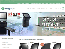 Tablet Screenshot of everypos.com